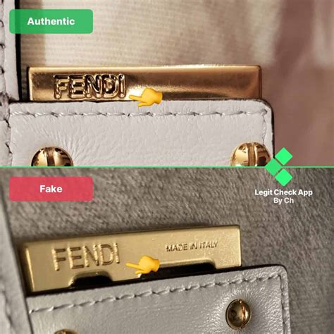 fendi wallet fake vs real|fendi baguette real or real.